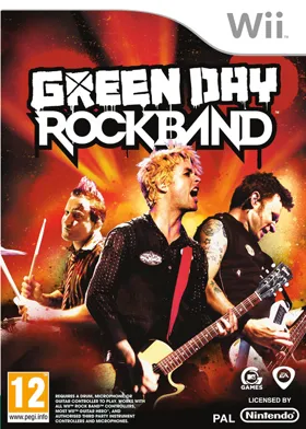 Green Day Rock Band box cover front